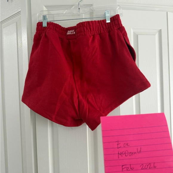 Daily Drills Valentine Fleece and Super Shorts - Picture 3 of 5